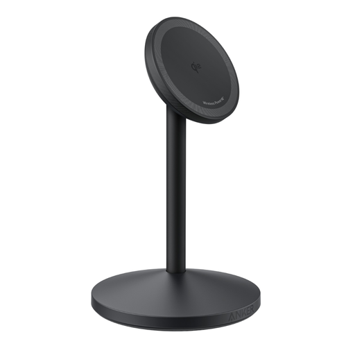 Încărcător Wireless MagGo Stand Qi2 360 15W pentru iPhone Negru Anker