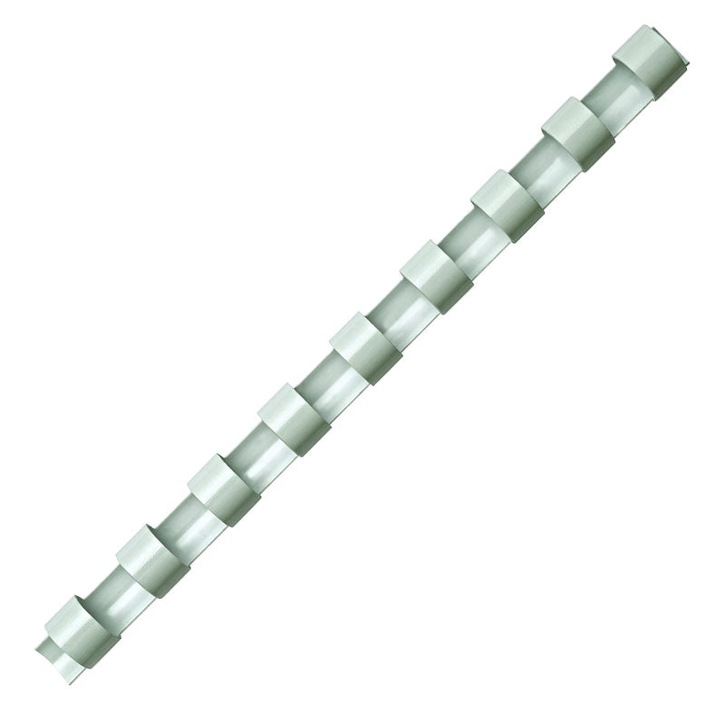 Inele Plastic Albe 8 mm 21-40 coli 100 buc Fellowes