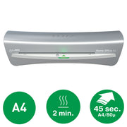 Laminator A4 iLAM Home Office Gri Leitz