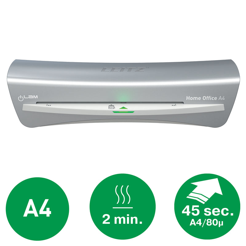 Laminator A4 iLAM Home Office Gri Leitz