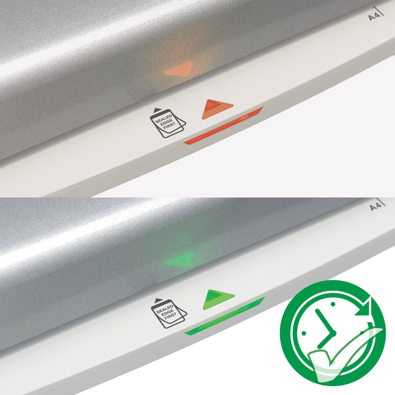 Laminator A4 iLAM Home Office Gri Leitz