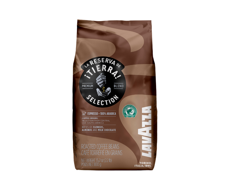 Cafea Boabe Tierra Selection Professional Rainforest 1kg Lavazza