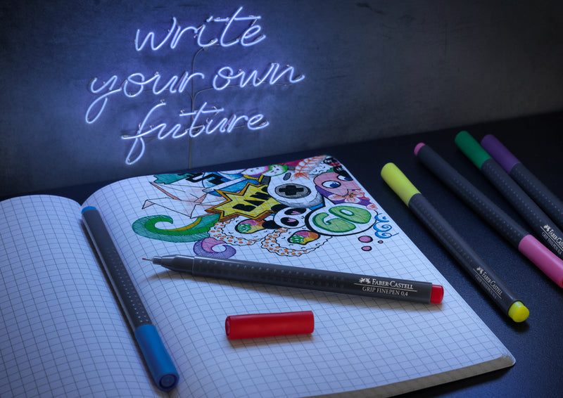Liner Grip 0,4 mm 10 Culori Faber-Castell