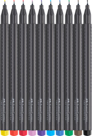 Liner Grip 0,4 mm 10 Culori Faber-Castell