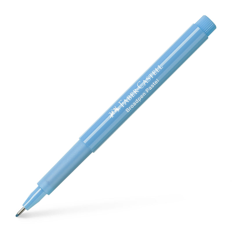 Liner Broadpen Culori Pastel 0,8 mm Faber-Castell Bleu Pastel