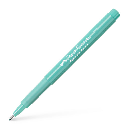 Liner Broadpen Culori Pastel 0,8 mm Faber-Castell Turcoaz Pastel