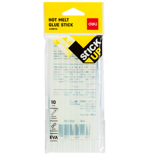 Lipici Transparent Hot Melt 7 x 150 mm 10 buc Deli