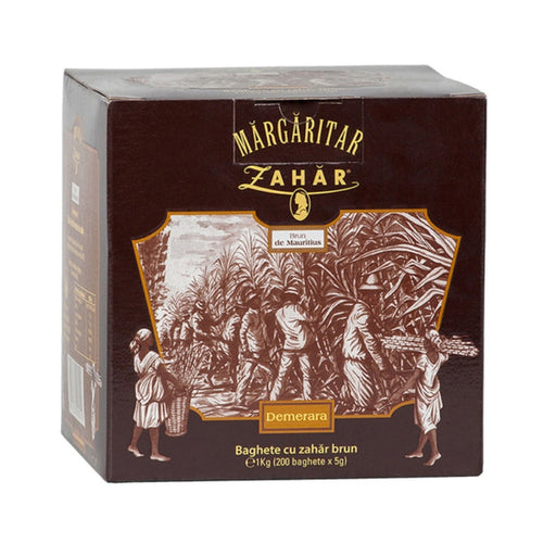 Zahăr Brun Sticks 200x5g Mărgăritar