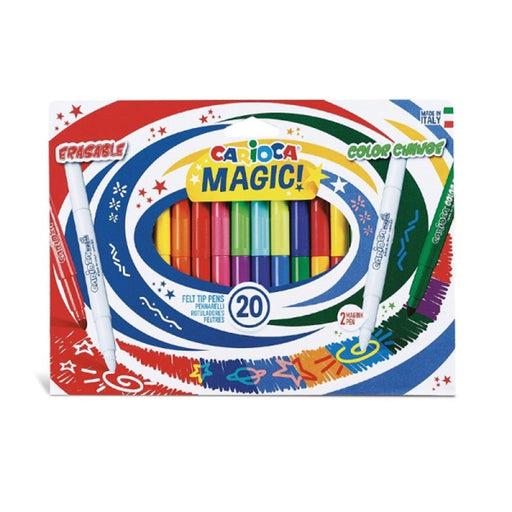 Carioci Erasable Vârf Gros 6 mm Magic Color Change 20 buc Carioca