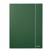 Mapă carton Esselte Colour'Breeze reciclabilă cu elastic, A4, culoare corai