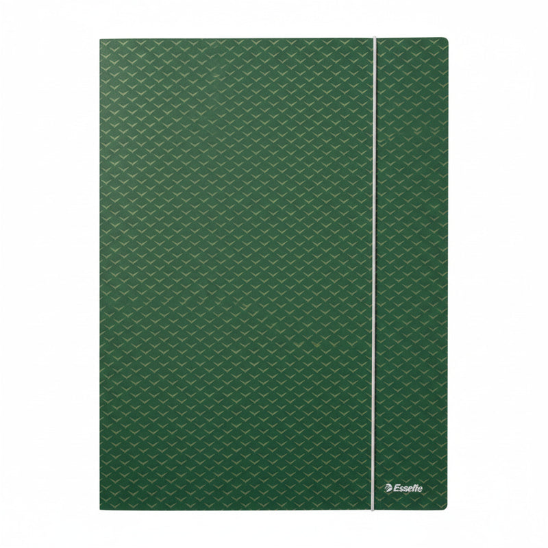 Mapă carton Esselte Colour'Breeze reciclabilă cu elastic, A4, culoare corai