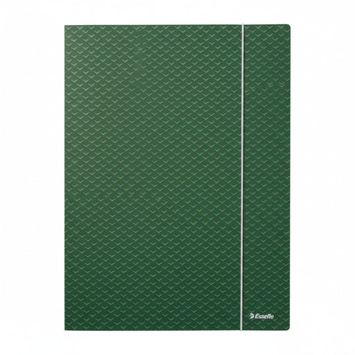 Mapă carton Esselte Colour'Breeze reciclabilă cu elastic, A4, culoare corai