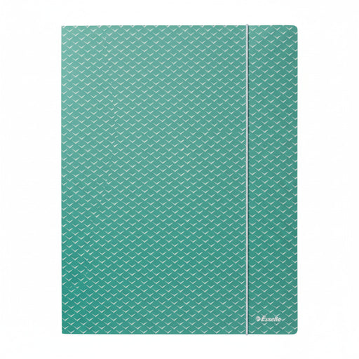 Mapă carton Esselte Colour'Breeze reciclabilă cu elastic, A4, culoare verde