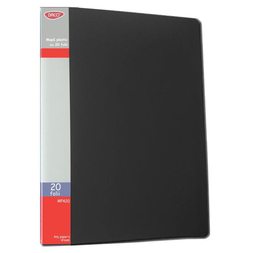 Mapă plastic 20 folii Daco MP420N