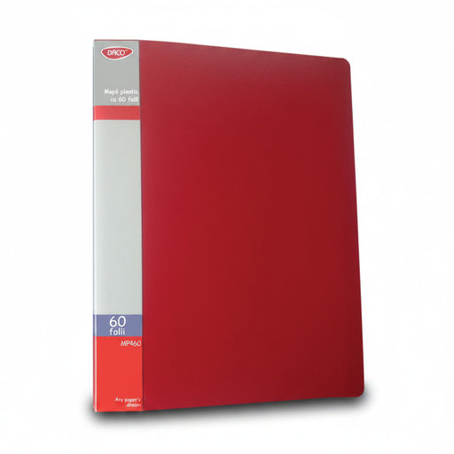 Mapă plastic 60 folii Daco MP460R