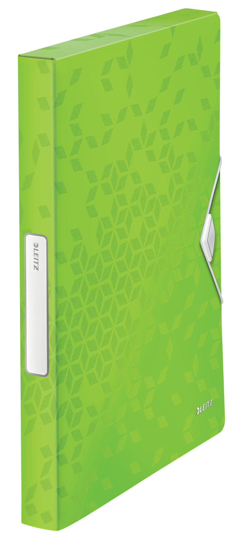 Mapă plastic cu burduf 30mm verde WOW - Leitz