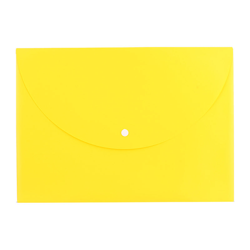 Mapă plastic cu buton A4 diverse culori neon - Deli