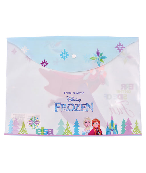 Mapă din Plastic cu Buton A4 Frozen Pigna
