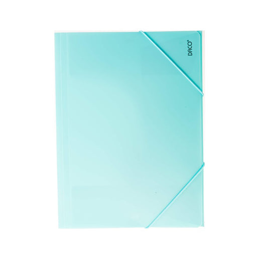 Mapă plastic cu elastic pastel Daco MP250AP