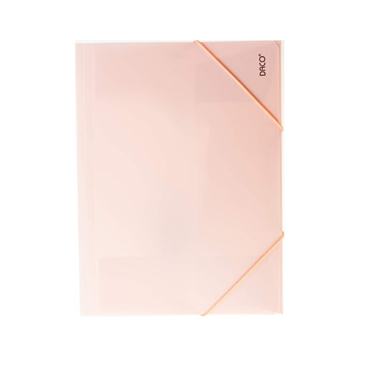 Mapă plastic cu elastic pastel Daco MP250MP