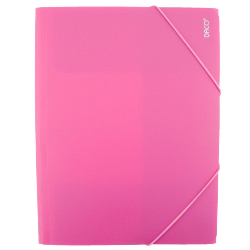 Mapă plastic cu elastic Daco MP250RZ