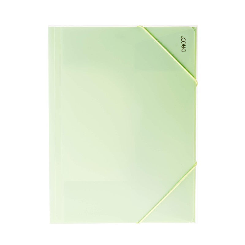 Mapă plastic cu elastic pastel Daco MP250VP