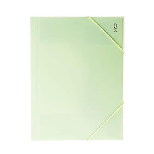Mapă plastic cu elastic pastel Daco MP250VP