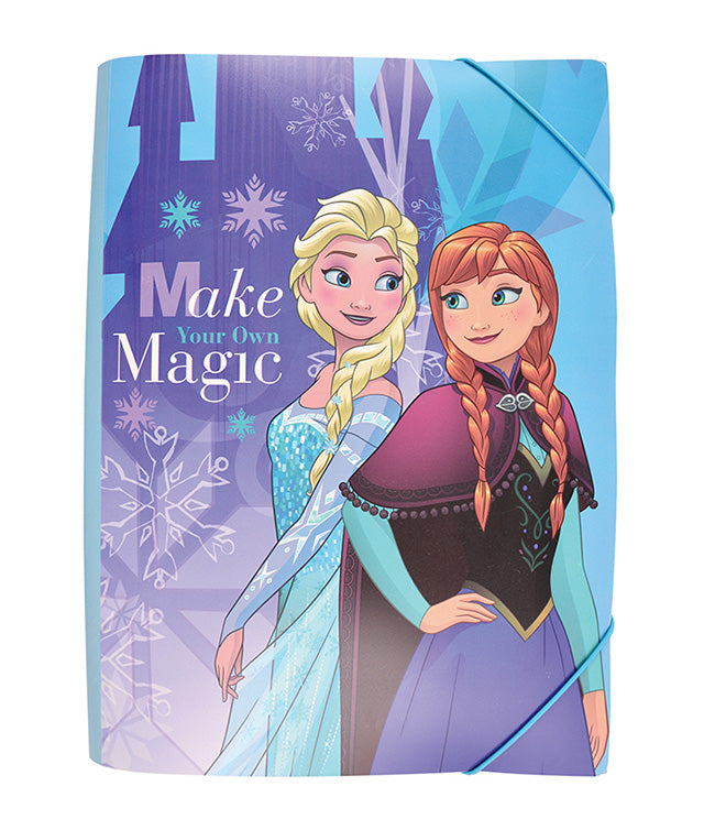 Mapă din Plastic cu Elastic A4 Frozen Pigna