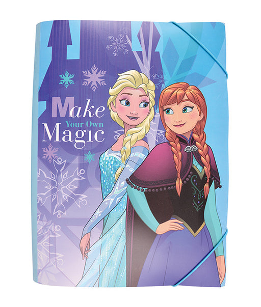 Mapă din Plastic cu Elastic A4 Frozen Pigna