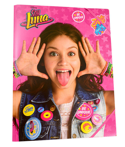 Mapă din Plastic cu Elastic A4 Soy Luna Pigna
