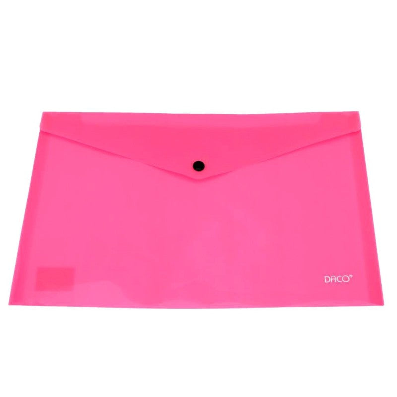 Mapă plastic plic cu capsă A4 Daco MP120RZ