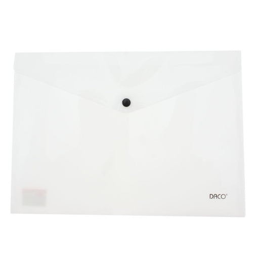 Mapă plastic plic cu capsă A4 Daco MP120W