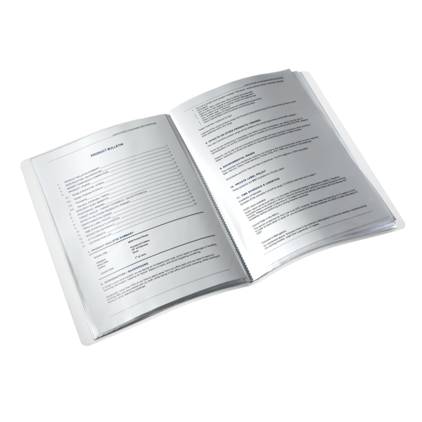 Mapă Prezentare 20 Folii Alb WOW - Leitz