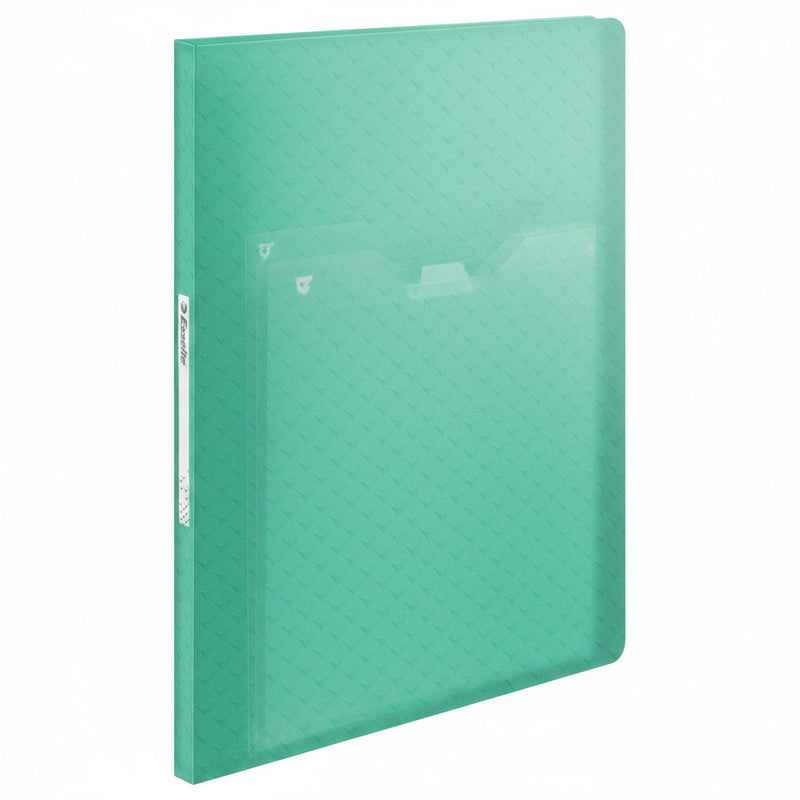 Mapă prezentare 40 folii copertă flexibilă verde Colour'Breeze Esselte