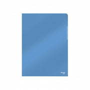 Mapă protecție A4 cristal tip L albastră 150 microni marca Esselte, mapă din plastic pentru documente