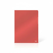 Mapă protecție A4 cristal tip L roșie 25/set 150 microni marca Esselte, mapă din plastic pentru documente
