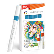 Marker Acrilic Albastru Regal Color Emotion Deli