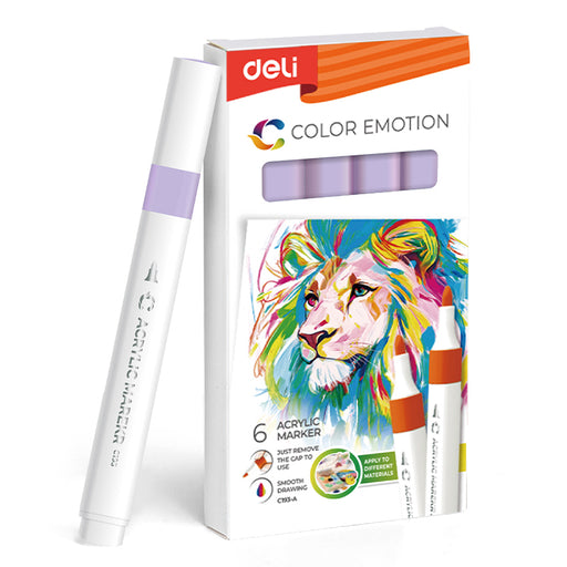 Marker Acrilic Levănțică Color Emotion Deli