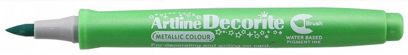 Marker Decorite Vârf Rotund 1 mm Artline Verde Metalizat