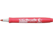 Marker Decorite Vârf Rotund 1 mm Artline Roșu Metalizat