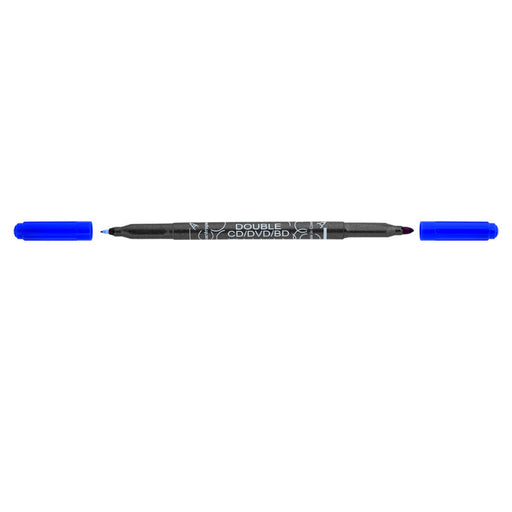 Marker CD cu 2 Capete 3616 0,6/2,5 mm Albastru Centropen