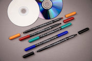 Marker CD cu 2 Capete 3616 0,6/2,5 mm Albastru Centropen