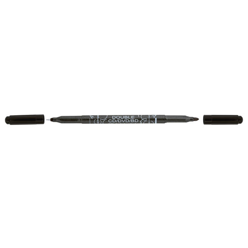 Marker CD cu 2 Capete 3616 0,6/2,5 mm Negru Centropen