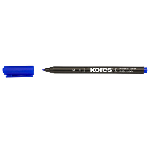 Marker CD 1,0 mm Albastru Kores