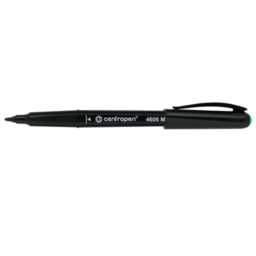 Marker Permanent CD Vârf Rotund 1 mm Verde 4606 Centropen