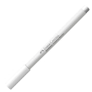Marker Creativ Goldfaber Vârf Pensulă Faber-Castell Alb