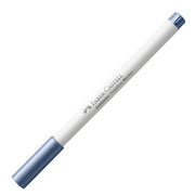 Marker Creativ Goldfaber Vârf Daltă Faber-Castell Albastru Metalizat
