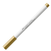 Marker Creativ Goldfaber Vârf Daltă Faber-Castell Auriu