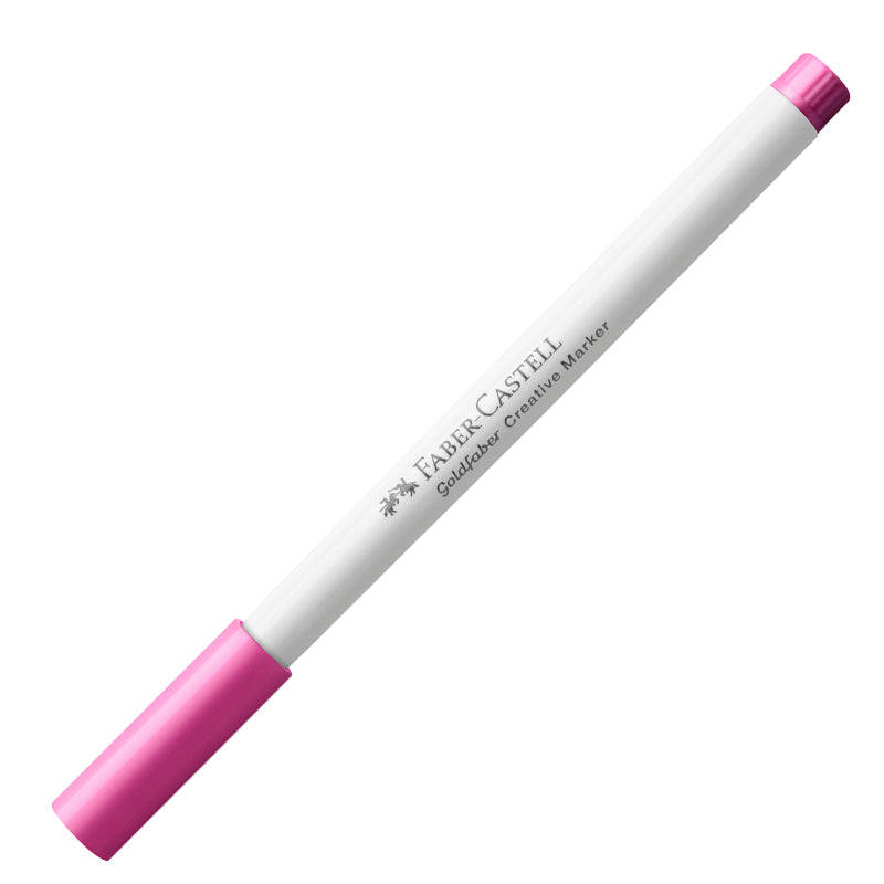 Marker Creativ Goldfaber Vârf Pensulă Faber-Castell Magenta
