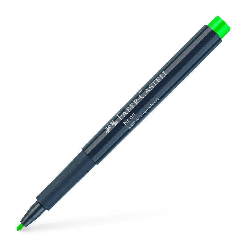 Marker Creativ Neon 1,5 mm Faber-Castell Verde Neon
